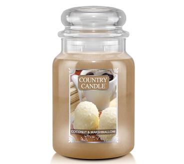 Country Candle 652g - Coconut & Marshmallow